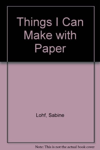 Things I can make with paper