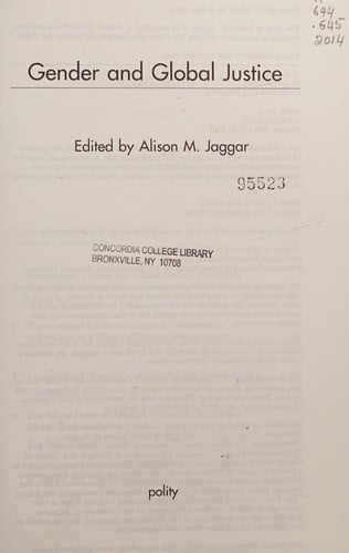 Gender and Global Justice