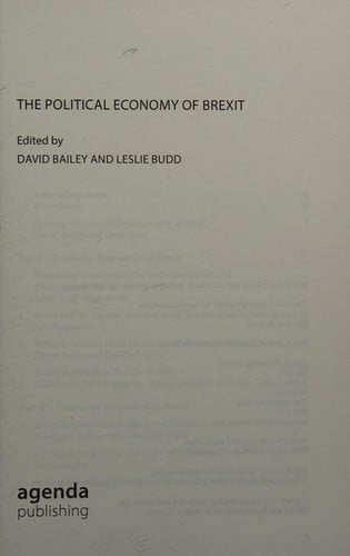 Political Economy of Brexit