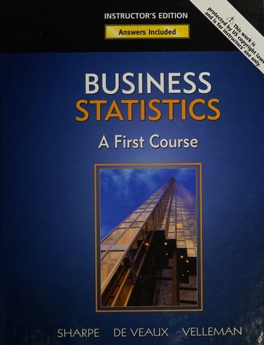 Business statistics: a first course