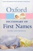 A dictionary of first names