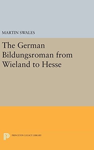German Bildungsroman from Wieland to Hesse