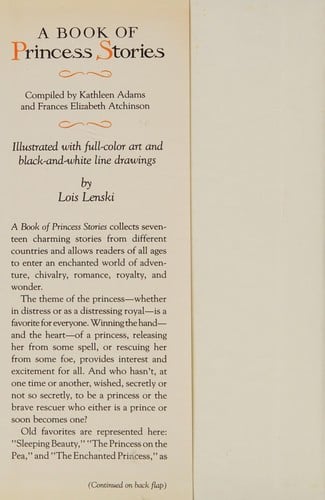 A Book of princess stories