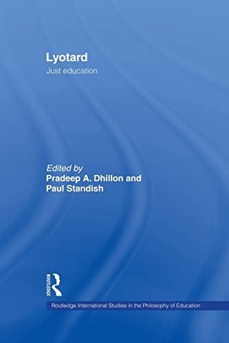 Lyotard: Just Education