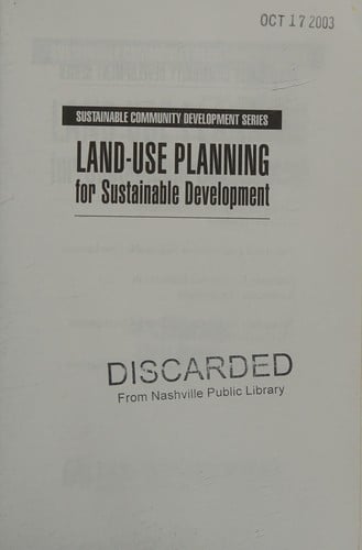Land-use planning for sustainable development