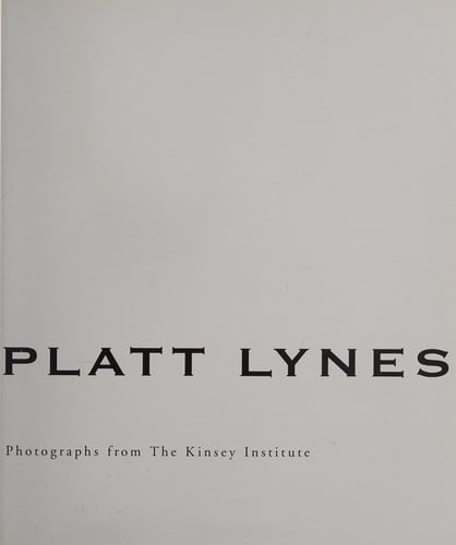 George Platt Lynes: photographs from the Kinsey Institute