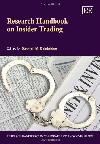 Research handbook on insider trading