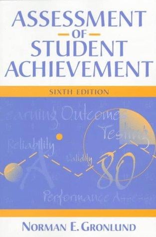 Assessment of student achievement