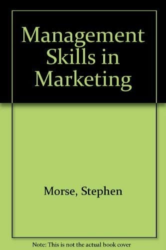 Management skills in marketing