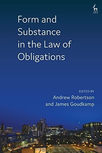 Form and Substance in the Law of Obligations