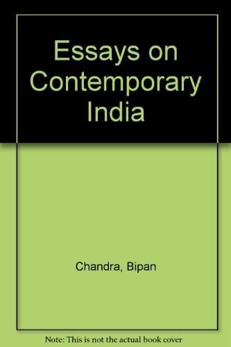 Essays on contemporary India