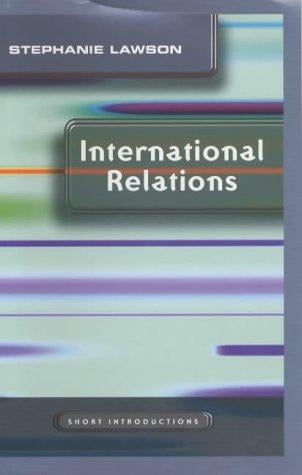 International Relations (Short Introductions)