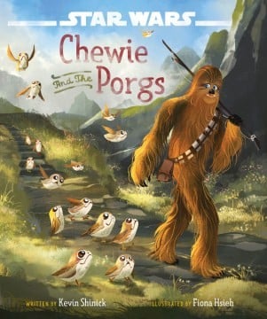 Star Wars: the Last Jedi Chewie and the Porgs