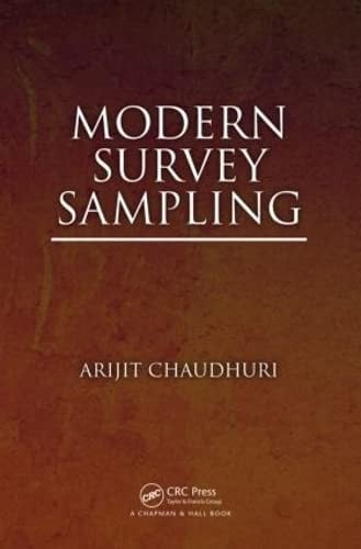 Modern survey sampling
