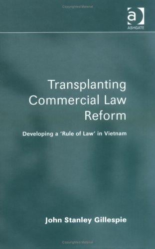 Transplanting Commercial Law Reform: Developing a `rule of Law' in Vietnam