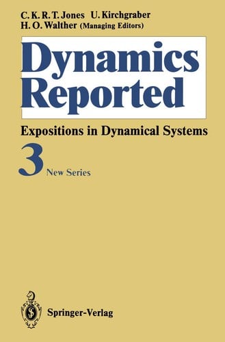 Dynamics Reported, Vol. 3 New Series: Expositions in Dynamical Systems