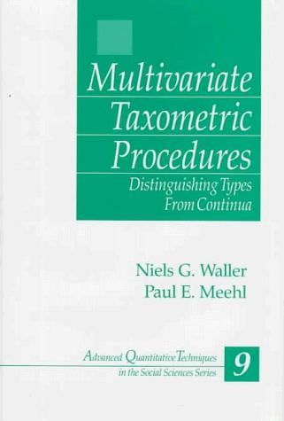 Multivariate taxometric procedures: distinguishing types from continua