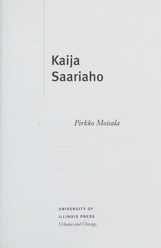 Kaija Saariaho
