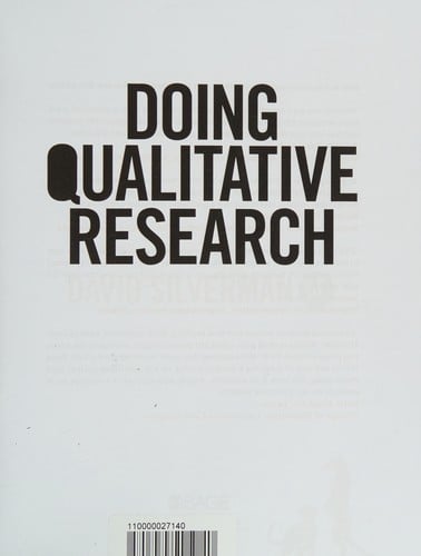 Doing Qualitative Research