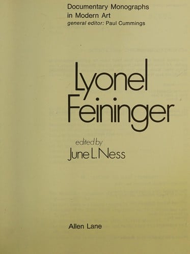 Lyonel Feininger