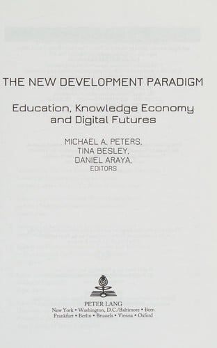 New Development Paradigm: Education, Knowledge Economy and Digital Futures