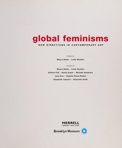 Global feminisms: new directions in contemporary art