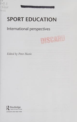 Sport education: international perspectives