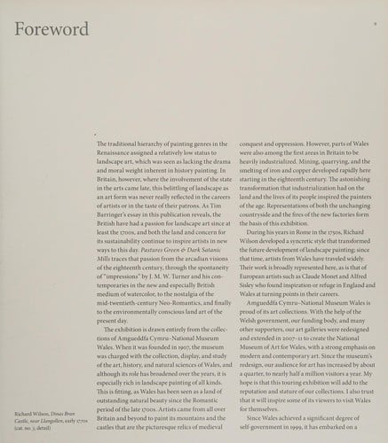 Pastures Green and Dark Satanic Mills: The British Passion for Landscape