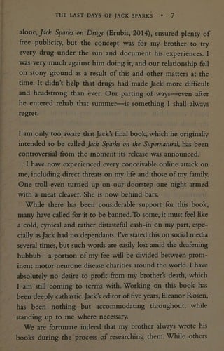 The last days of Jack Sparks