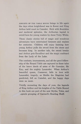 Knights of the table round