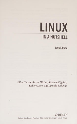 Linux in a nutshell