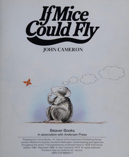 If mice could fly.