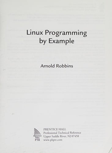 Linux programming by example