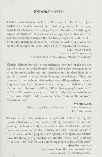 Are These the Last Days?