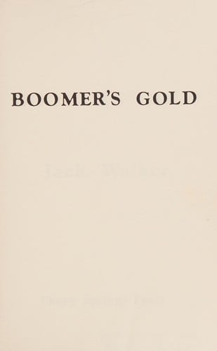 Boomer's gold