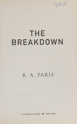 Breakdown