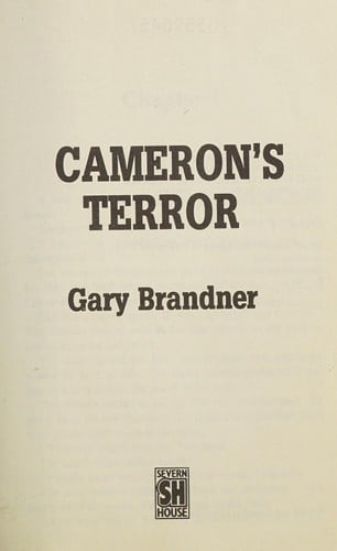 Cameron's Terror  (U.K. edition of "Cameron's Closet")