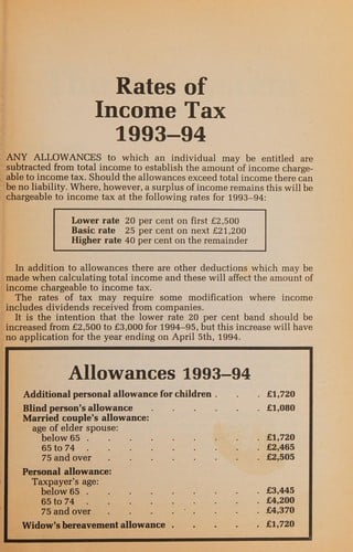 " Daily Mail" income tax.