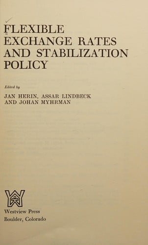 Flexible exchange rates and stabilization policy
