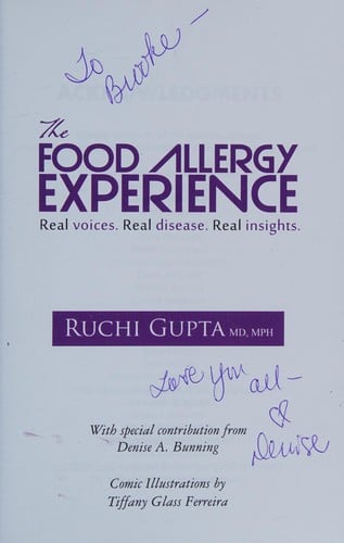 The food allergy experience: real voices, real disease, real insights
