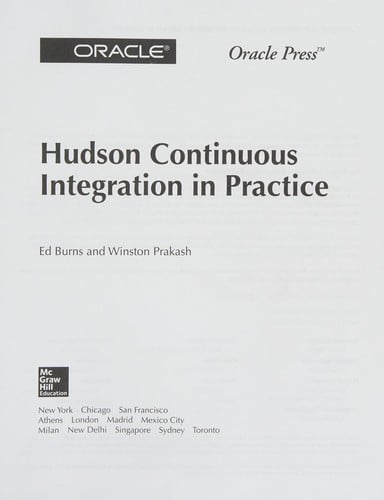 Hudson Continuous Integration in Practice