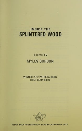 Inside the Splintered Wood