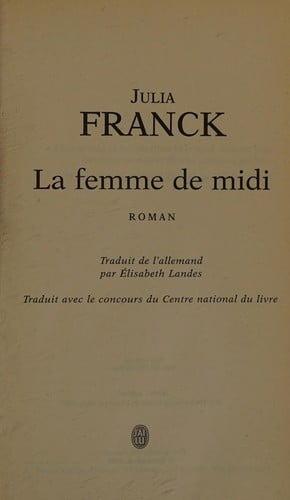 La femme de midi