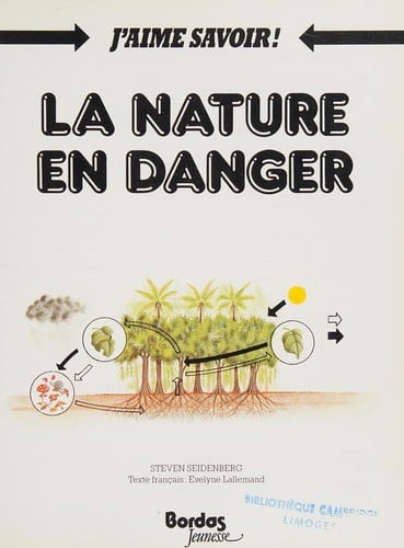 La Nature En Danger: La Nature En Danger (J'aime Savoir!)