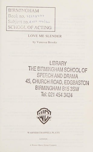 Love Me Slender