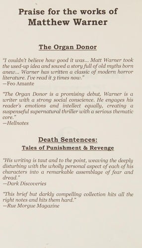 Organ Donor: 15th Anniversary Edition