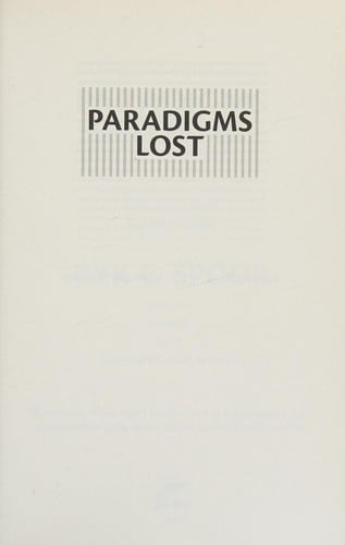 Paradigms lost