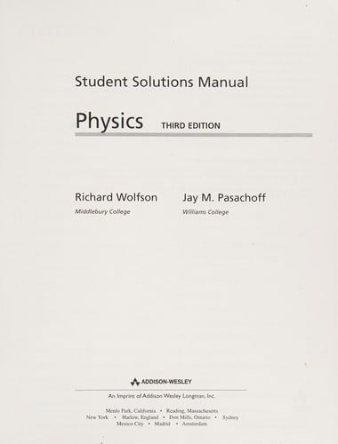 Modern Physics: Solutions Manual