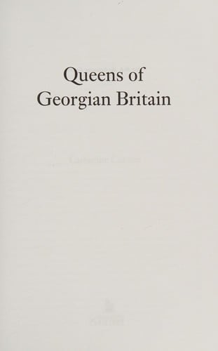 Queens of Georgian Britian