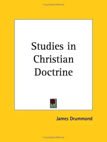 Studies in Christian Doctrine